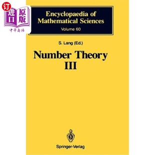 海外直订Number Theory III: Diophantine Geometry 数论三:丢番图几何学