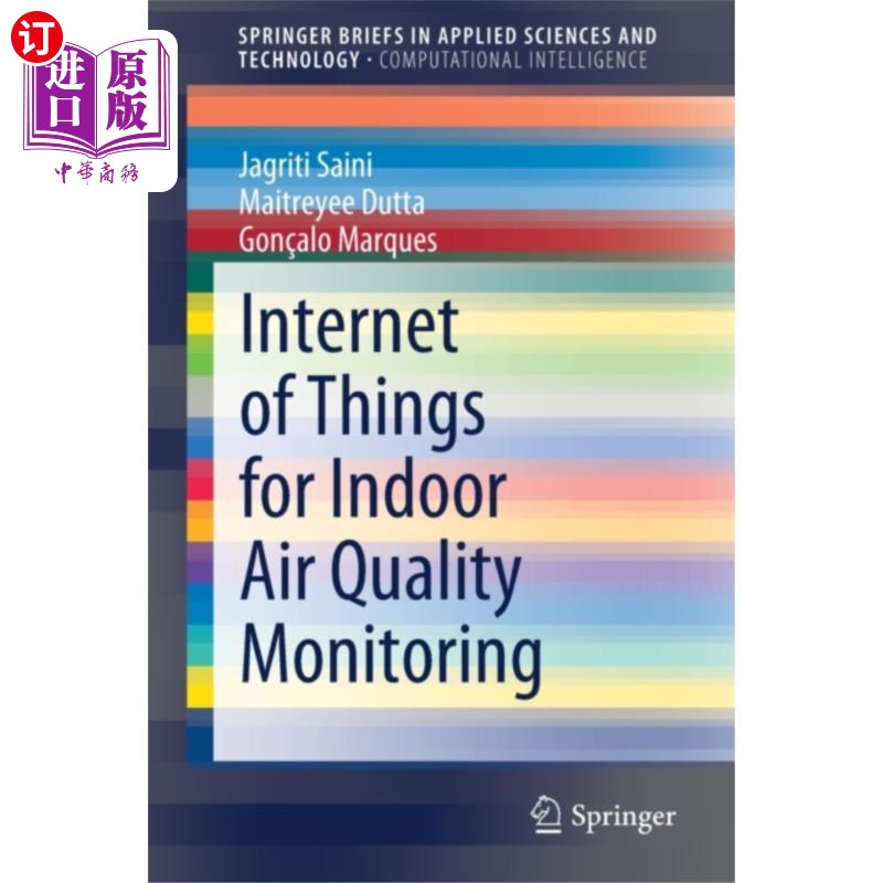 海外直订Internet of Things for Indoor Air Quality Monito... 室内空气质量监测物联网技术