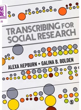 海外直订Transcribing for Social Research 为社会研究抄写