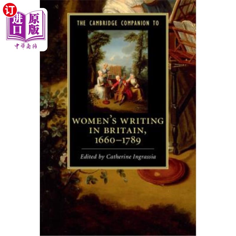 海外直订The Cambridge Companion to Women's Writing in Britain, 1660-1789 1660-1789年《剑桥英国女性写作伴侣》