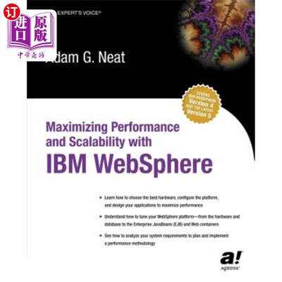 海外直订Maximizing Performance and Scalability with IBM Websphere 使用IBM Websphere最大限度地提高性能和可扩展性