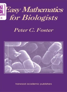 海外直订Easy Mathematics for Biologists 生物学家简易数学