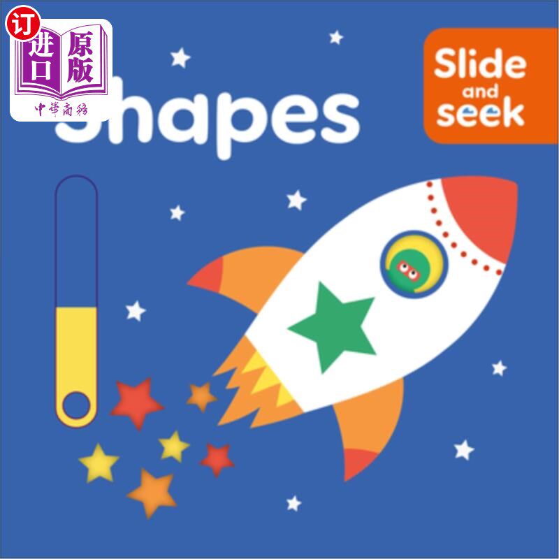海外直订Slide and Seek Shapes 滑动和查找形状