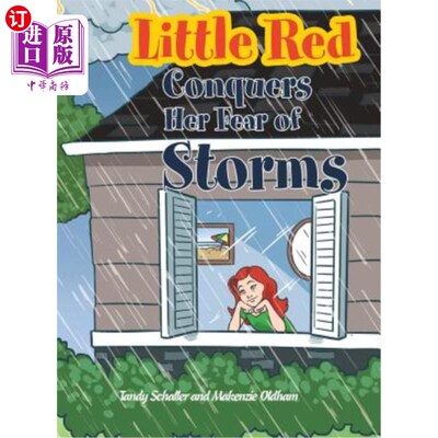 海外直订Little Red Conquers Her Fear of Storms 小红克服了对风暴的恐惧