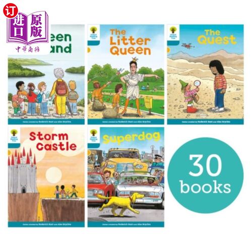 海外直订Oxford Reading Tree: Biff, Chip and Kipper Stori... 牛津阅读树:Biff, Chip和Kipper故事:牛津9级:30类包