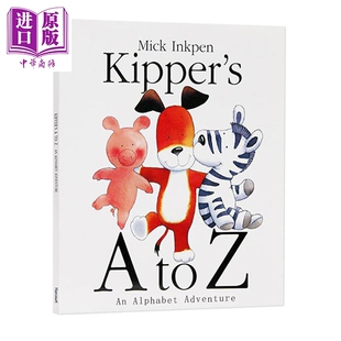 英文原版廖彩杏书单45  Kipper's A to Z 儿童入门绘本字母启蒙韵文阅读3-8岁儿童图画书 早教故事书【中商原版】