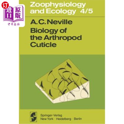 海外直订Biology of the Arthropod Cuticle 节肢动物表皮生物学