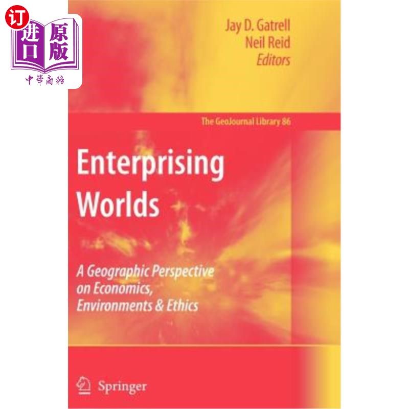 海外直订enterprising worlds: a geographic perspective on