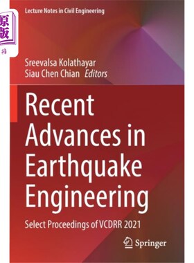 海外直订Recent Advances in Earthquake Engineering 地震工程的最新进展