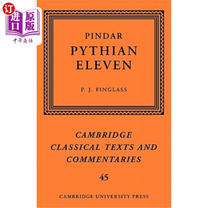 海外直订Pindar: 'Pythian Eleven' 品达：'Pythian Eleven'