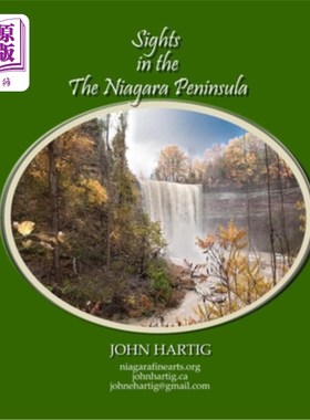 海外直订Sights in the Niagara Peninsula: John's Photobook Series 尼亚加拉半岛的风景:约翰的摄影集系列
