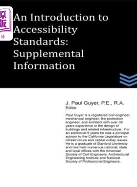 海外直订An Introduction to Accessibility Standards: Supplemental Information 无障碍标准简介:补充信息