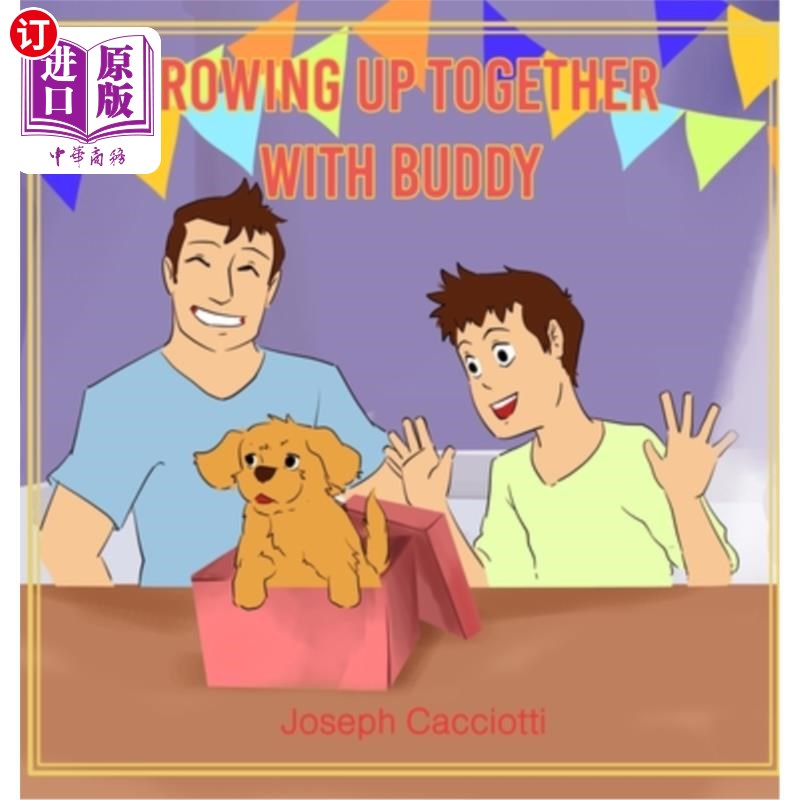 海外直订Growing up together with Buddy 和巴迪一起长大