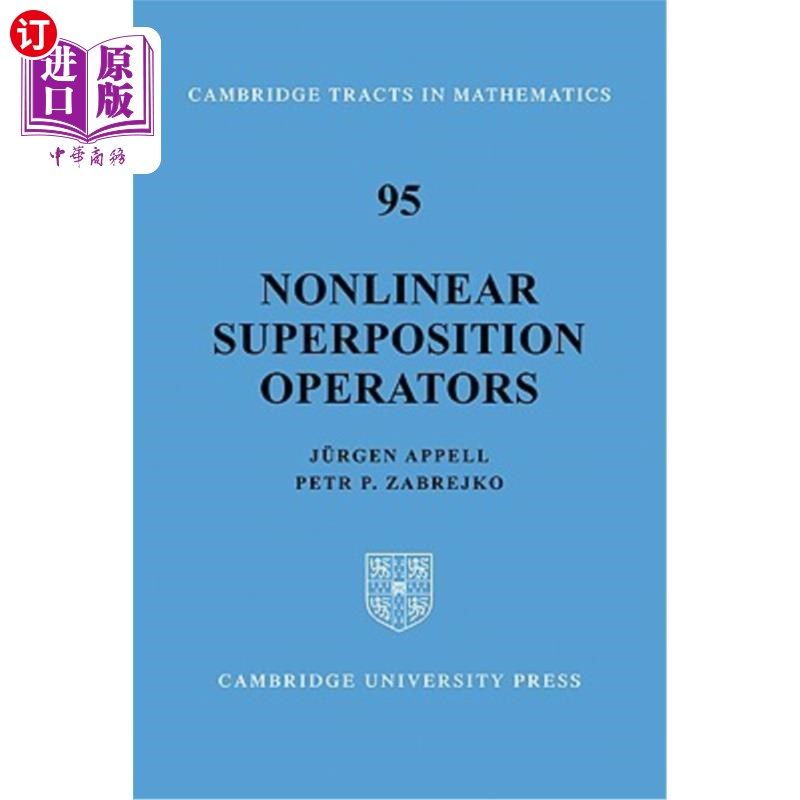 海外直订Nonlinear Superposition Operators 非线性叠加算子