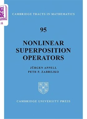 海外直订Nonlinear Superposition Operators 非线性叠加算子