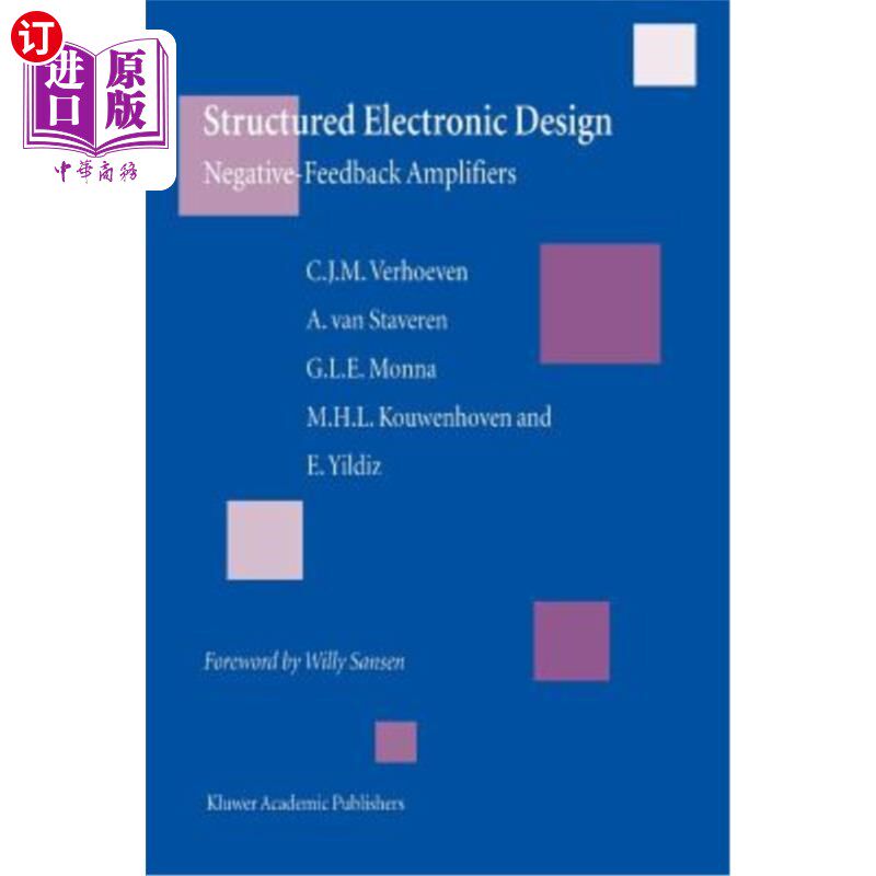 海外直订Structured Electronic Design: Negative-Feedback Amplifiers 结构化电子设计:负反馈放大器
