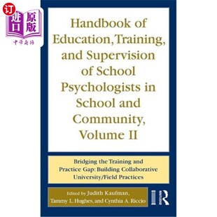 海外直订Handbook 学校和社区心理学家 Supervision Training 教育 Psychologists Education Scho School and