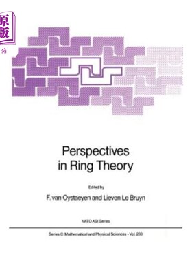 海外直订Perspectives in Ring Theory 环理论透视