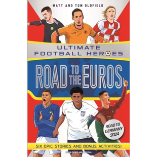 预售 足球英雄系列 通往2024年欧洲杯之路收集 Road to the Euros Ultimate Football Heroes 英文原版 Matt Oldfield【中商原版】