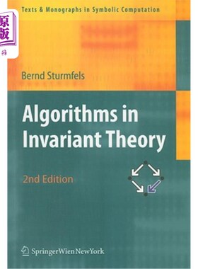 海外直订Algorithms in Invariant Theory 不变量理论中的算法