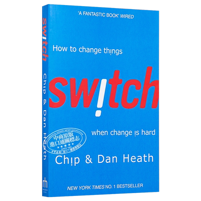 现货 【中商原版】[英文原版]Switch: How to Change Things When Change Is Hard
