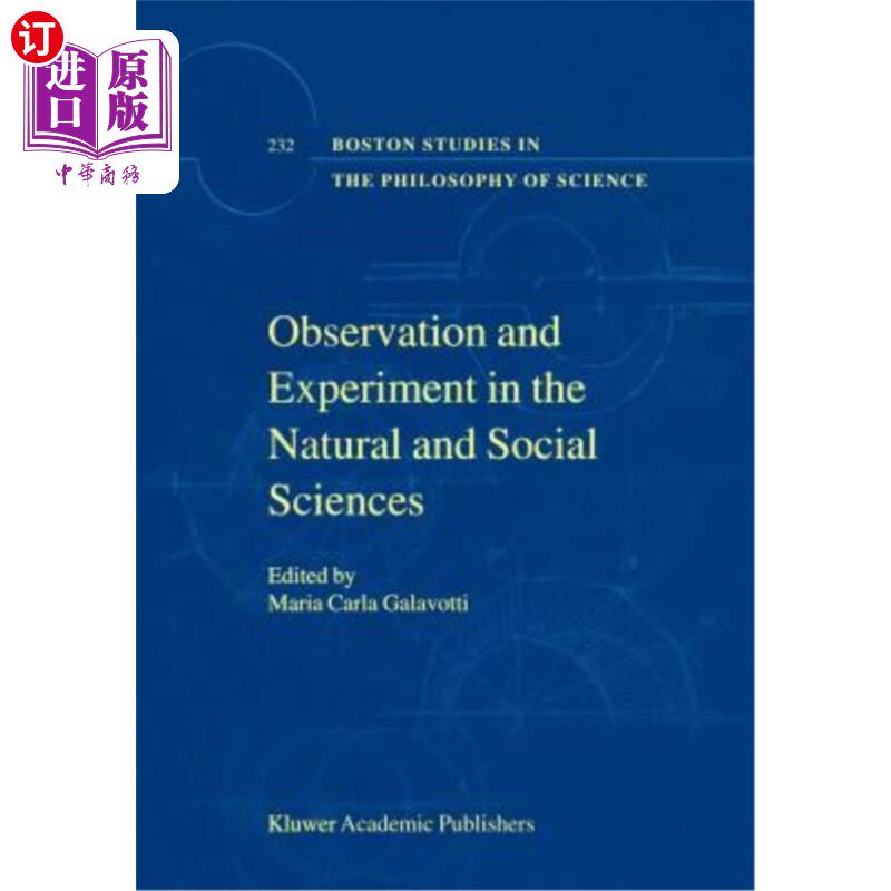 海外直订Observation and Experiment in the Natural and Social Sciences 自然科学与社会科学的观察与实验“，