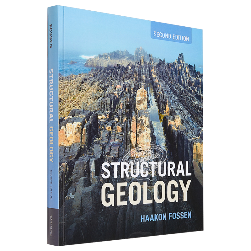 预售 Structural Geology 英文原版 构造地质学 剑桥大学出版社 Haakon Fossen【中商原版】