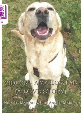 海外直订Gideon - A Yellow Lab: A Love Story 吉迪恩——黄色实验室：爱情故事