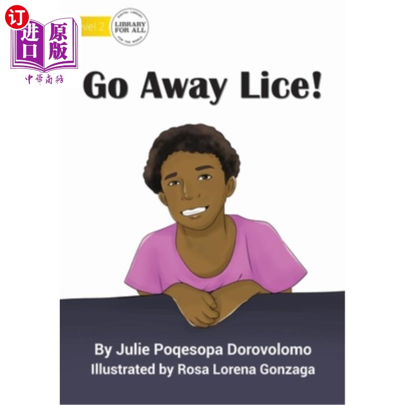 海外直订Go Away Lice 虱子快走开！