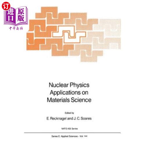 海外直订Nuclear Physics Applications on Materials Science 核物理在材料科学中的应用