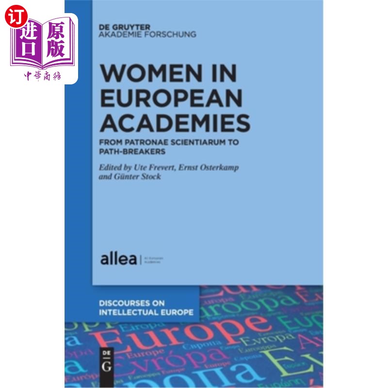 海外直订Women in European Academies 欧洲科学院的女性:从科学守护神到开拓者