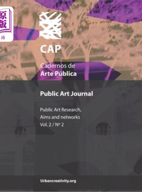 海外直订CAP - Cadernos de Arte Pública: Public Art Journal: Public Art Research, aims an CAP - Cade