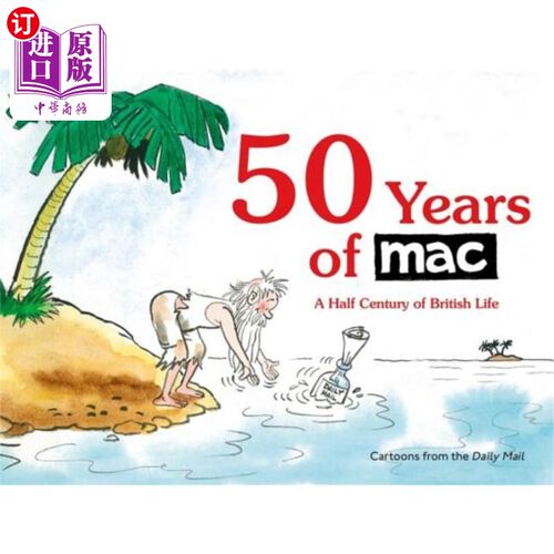 海外直订50 Years of Mac: A Half Century of British Life 《Mac的50年:半个世纪的英国生活