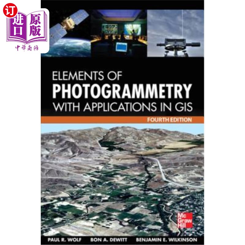 海外直订Elements of Photogrammetry with Application in Gis, Fourth Edition 摄影测量要素及其在地理信息系统中的应用， 书籍/杂志/报纸 原版其它 原图主图