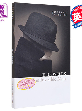 预售 柯林斯经典文学 隐形人 Collins Classics The Invisible Man 英文原版 赫伯特 乔治 威尔斯 H G Wells【中商原版】