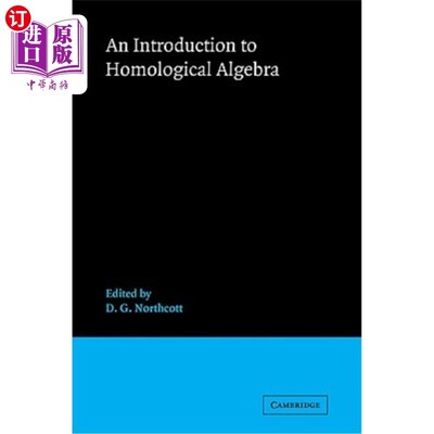 海外直订An Introduction to Homological Algebra 同调代数导论