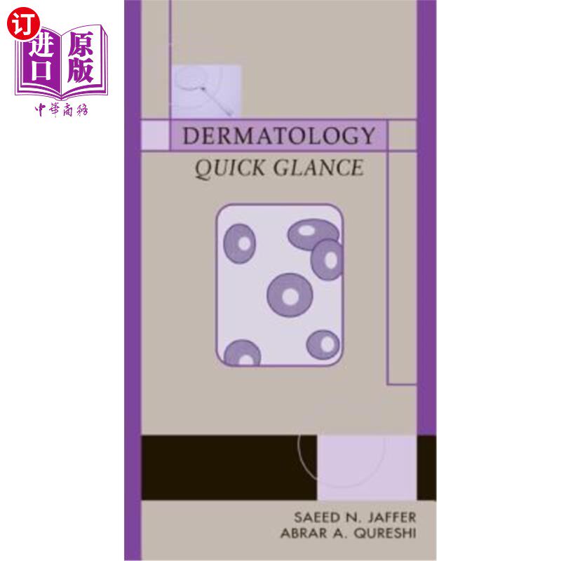 海外直订医药图书Dermatology Quick Glance 皮肤科快速浏览
