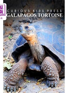 海外直订Galapagos Tortoise - Curious Kids Press: Kids Book about Animals and Wildlife, C 加拉帕戈斯乌龟-好奇的孩子