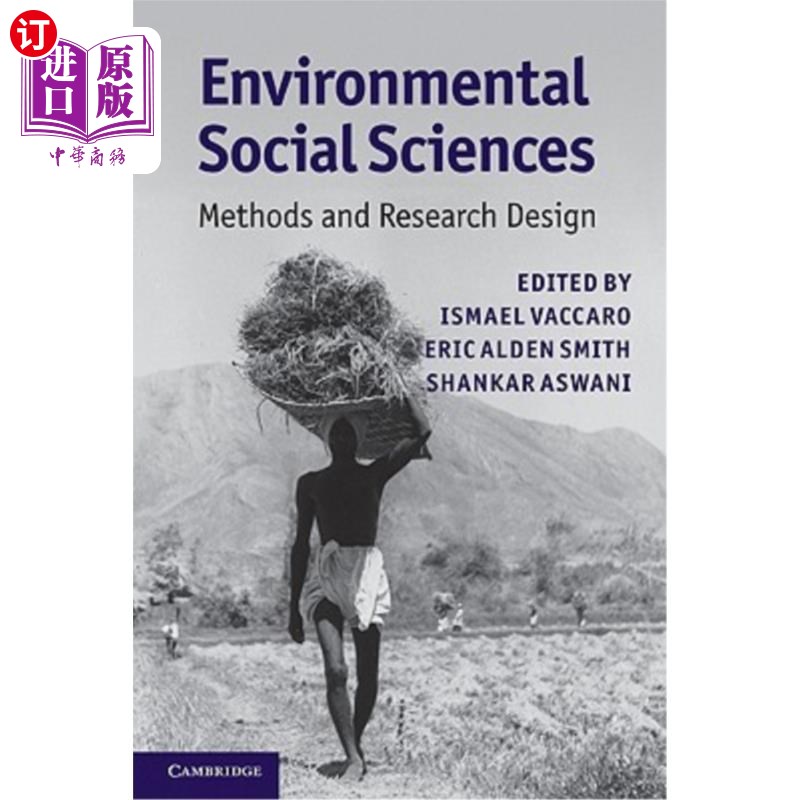 海外直订医药图书Environmental Social Sciences: Methods and Research Design 环境社会科学:方法与研究设计