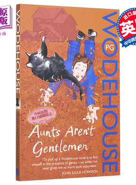 万能管家吉夫斯系列 姑姑们不是绅士 英文原版 Aunts Arent Gentlemen Jeeves Wooster 伍德豪斯 P G Wodehouse【中商原版】