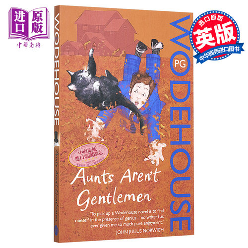 万能管家吉夫斯系列 姑姑们不是绅士 英文原版 Aunts Arent Gentlemen Jeeves Wooster 伍德豪斯 P G Wodehouse【中商原版】