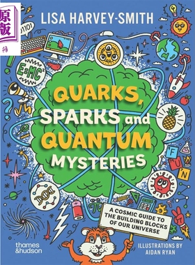 夸克 火花与量子奥秘 Quarks Sparks and Quantum Mysteries 英文原版 儿童科普绘本 自然科学 进口童书 9岁以上【中商原版】
