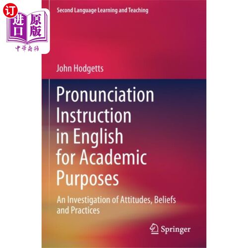 海外直订Pronunciation Instruction in English for Academi... 学术英语发音指导