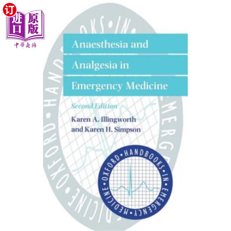 海外直订医药图书Anaesthesia and Analgesia in Emergency Medicine 急诊麻醉与镇痛