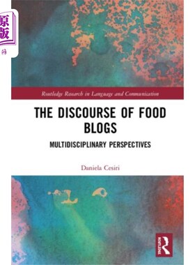 海外直订Discourse of Food Blogs 美食博客的话语