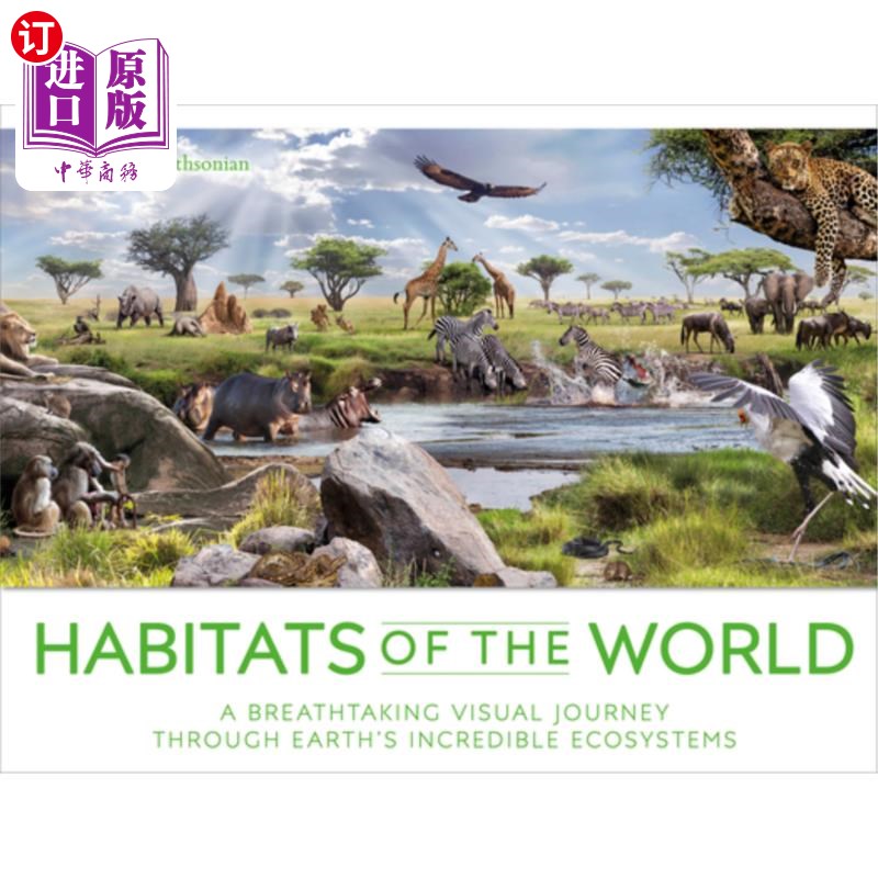 海外直订habitats of the world 世界栖息地