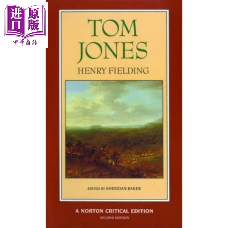 Tom Jones 英文原版 汤姆 琼斯 诺顿文学解读系列 Henry Fielding【中商原版】