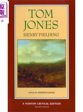 Tom Jones 英文原版 汤姆 琼斯 诺顿文学解读系列 Henry Fielding【中商原版】