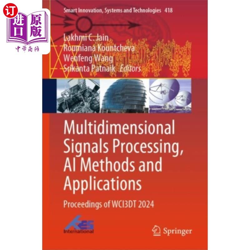海外直订Multidimensional Signals Processing, AI Methods ... 多维信号处理，人工智能方法与应用