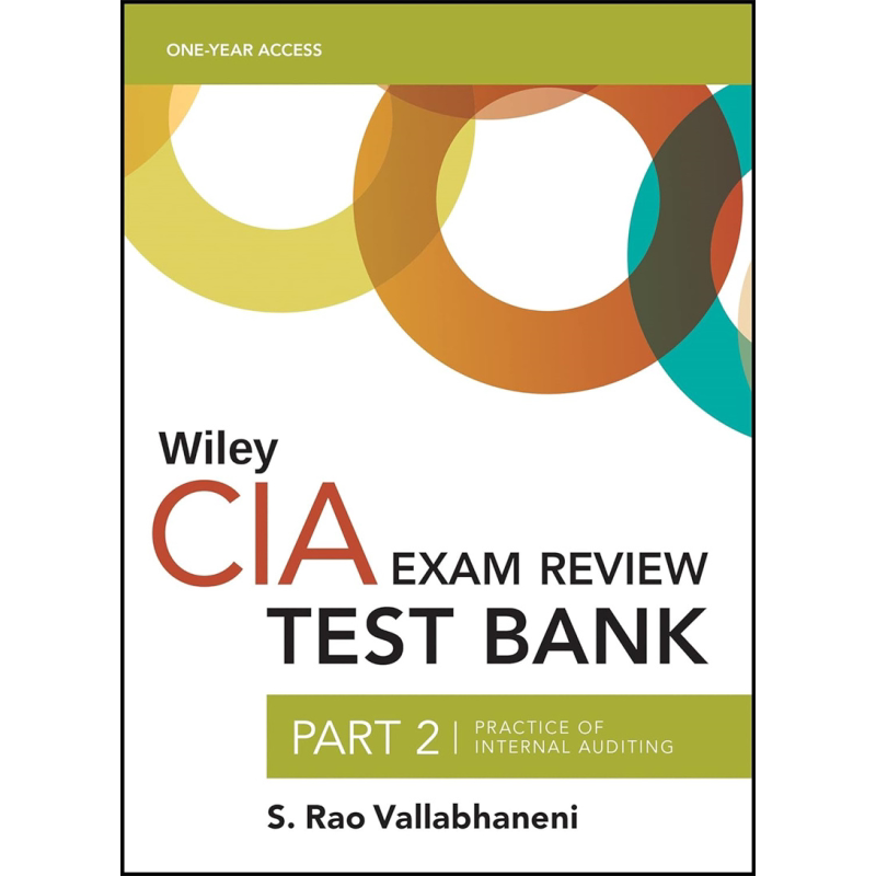 预售 Wiley CIA 2022第2部题库 内部审计的商业知识 英文原版 CIA 2022 Part 2 Test Bank 会计相关【中商原版】